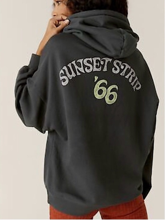Daydreamer Tops - Daydreamer Sunset Strip Oversized hoodie